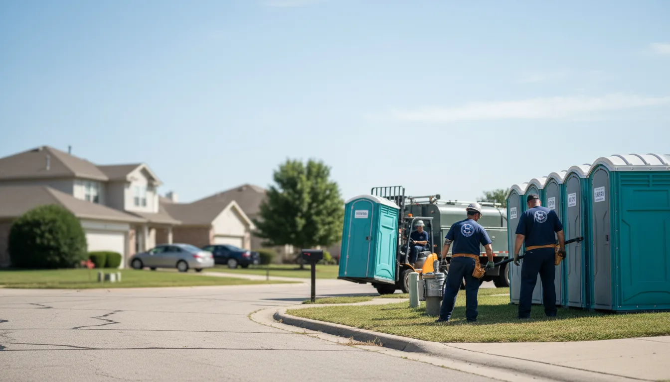 Porta Potty Rental in Bokoshe, OK near me